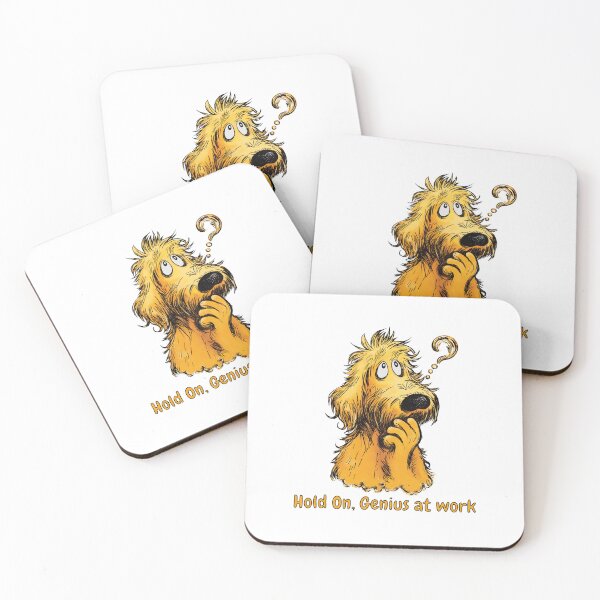 Item preview, Hold On, Genius at Work – Funny Gift for Thinker Creative Minds designed and sold by FMproject.