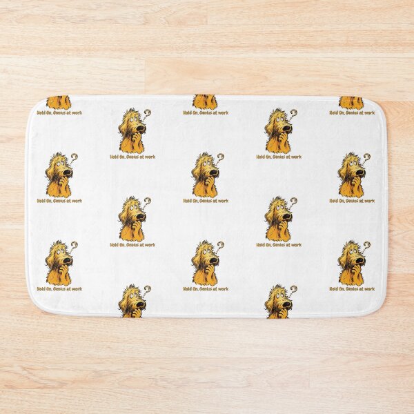 Item preview, Hold On, Genius at Work – Funny Gift for Thinker Creative Minds designed and sold by FMproject.