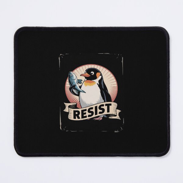 Item preview, Resist Penguin Activism designed and sold by SyntaxClaw.