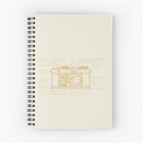 Item preview, Renaissance Invention Sketch – Da Vinci Style Camera Art designed and sold by KArtcore.