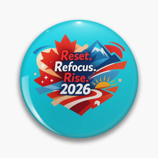 Item preview, Reset Refocus Rise 2026 – New Year's Motivation T-shirt Canada | Goal for Success designed and sold by mocci10.