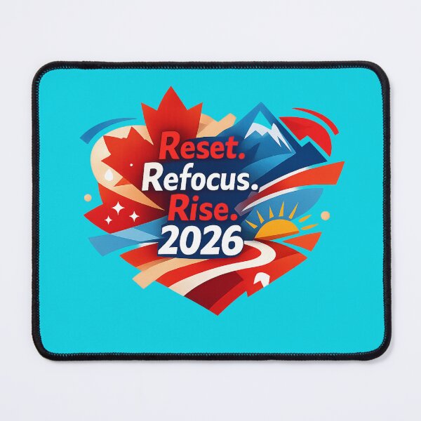 Item preview, Reset Refocus Rise 2026 – New Year's Motivation T-shirt Canada | Goal for Success designed and sold by mocci10.