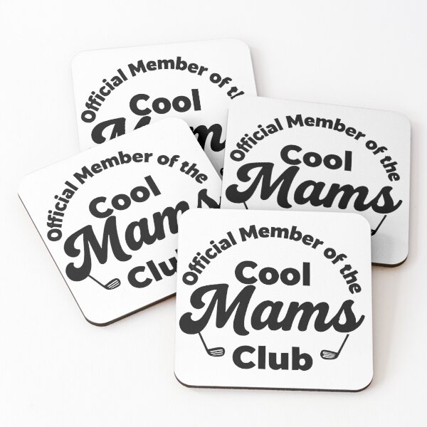 Item preview, Official Member of the Cool Mam Club - Golf designed and sold by MKV Design.