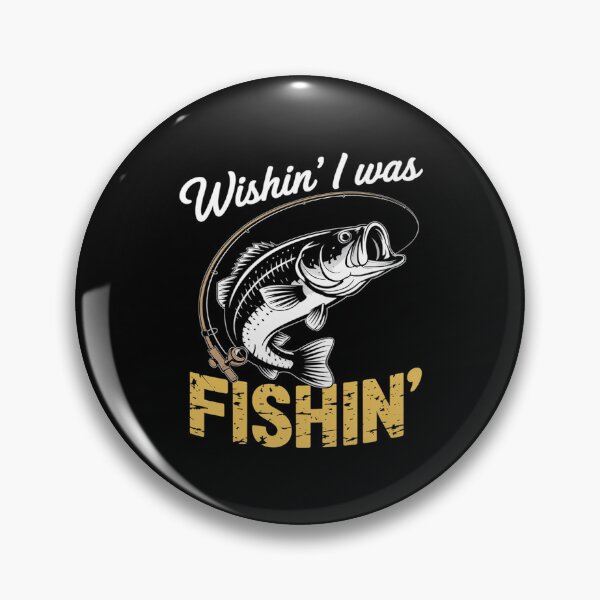 Item preview, Wishing I Was Fishing Fisherman designed and sold by FadeOfThrone.