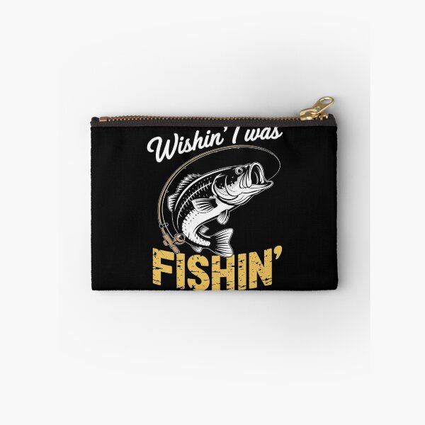 Item preview, Wishing I Was Fishing Fisherman designed and sold by FadeOfThrone.