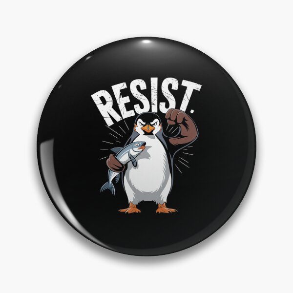 Item preview, Resist Penguins Activism We Stand With Penguins  designed and sold by AquaKiev.