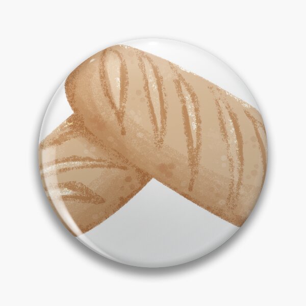 Item preview, Golden Loaf Bread Illustration designed and sold by Auravera Designs.