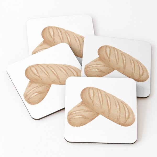 Item preview, Golden Loaf Bread Illustration designed and sold by Auravera Designs.