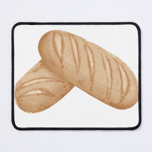Item preview, Golden Loaf Bread Illustration designed and sold by Auravera Designs.