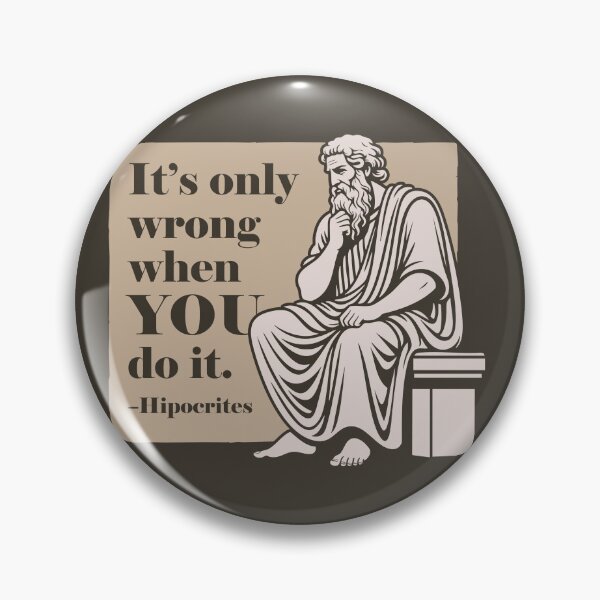 Item preview, Hypocrite Philosopher designed and sold by Josh Meyer Designs.