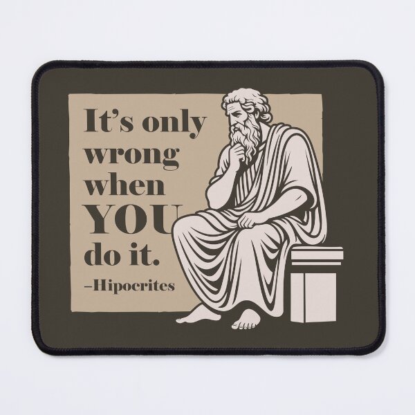 Item preview, Hypocrite Philosopher designed and sold by Josh Meyer Designs.