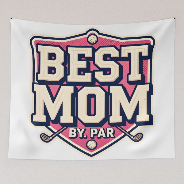 Item preview, Best Mom – Vintage Retro Golf Badge designed and sold by MKV Design.