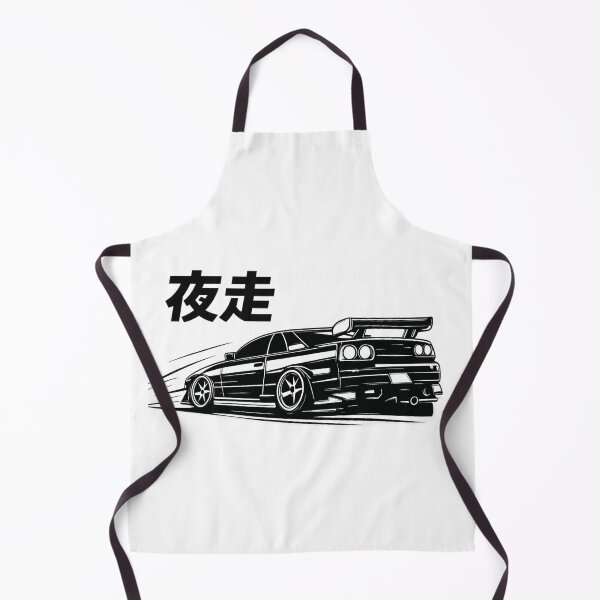 Item preview, Night Run Drift Car – Minimalist JDM Design on Clean White designed and sold by TokyoCraft.
