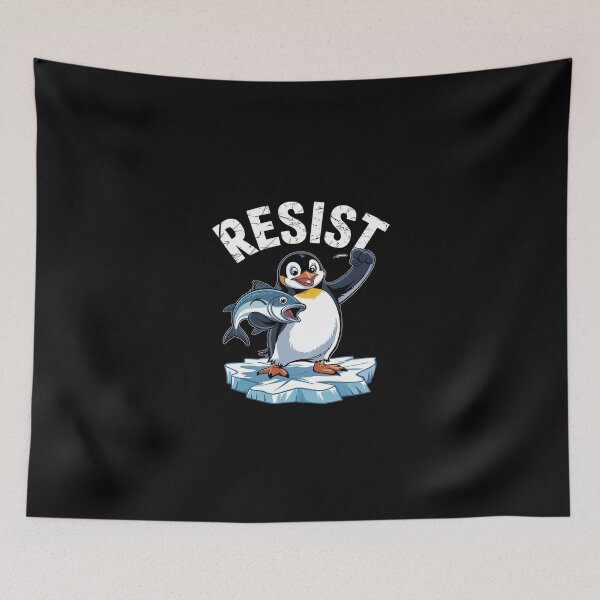 Item preview, Resist Penguins Activism We Stand With Penguins1  designed and sold by SyntaxClaw.