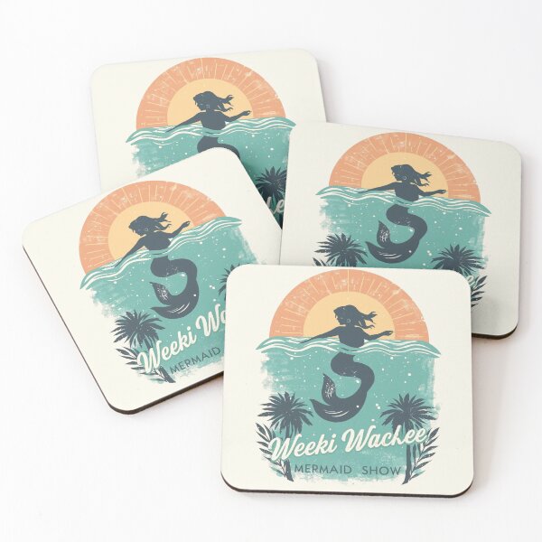 Item preview, Weeki Wachee Springs Florida Vintage Mermaid Retro Travel designed and sold by Nordic Echo.