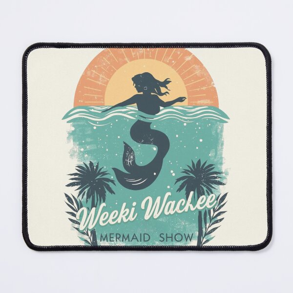 Item preview, Weeki Wachee Springs Florida Vintage Mermaid Retro Travel designed and sold by Nordic Echo.