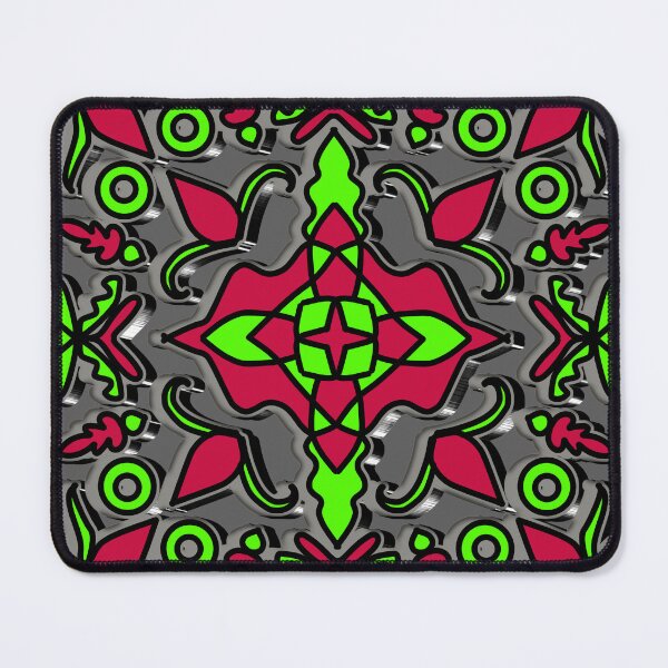 Item preview, "Kaleidoscopic Emblem with Fiery Core and Geometric Corners" designed and sold by nighttime1990.