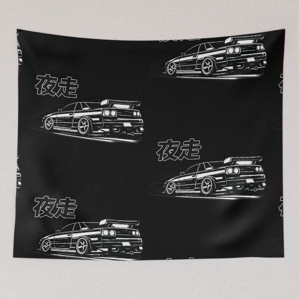 Item preview, Copy of Night Run Drift Car – Minimalist JDM Design on Clean Black designed and sold by TokyoCraft.
