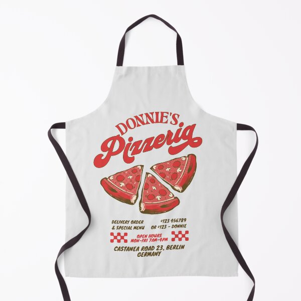 Item preview, Donnie’s Pizzeria Vintage Pizza Illustration designed and sold by sazuii.