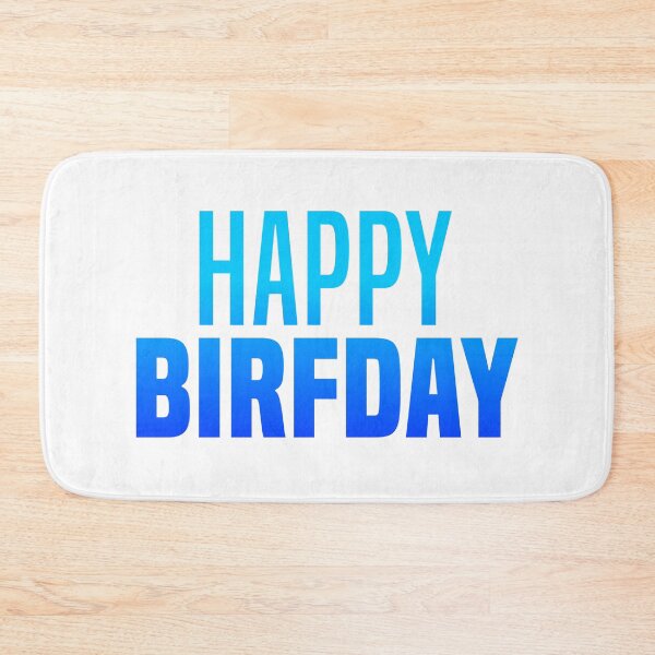 Item preview, Happy Birfday, Blue Funny Slang Birthday  designed and sold by Memes N Lore .