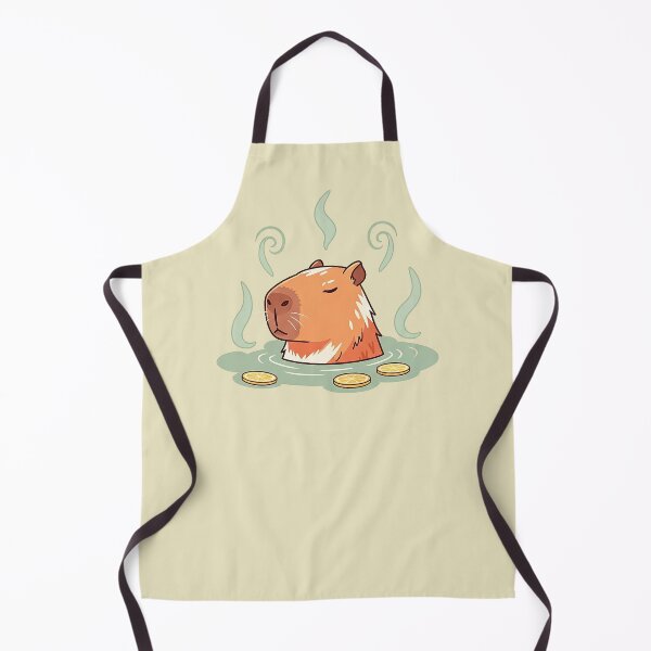 Item preview, Cute Capybara Yuzu Hot Spring designed and sold by SholoStudio.