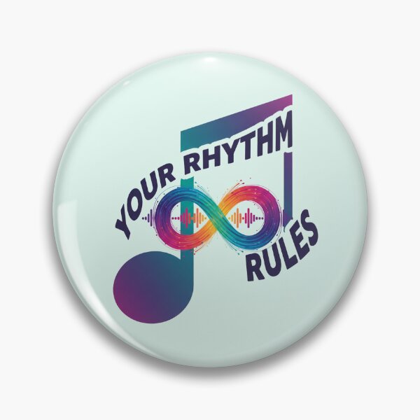 Item preview, Your Rhythm Rules Rainbow Music Infinity designed and sold by PixelQ.