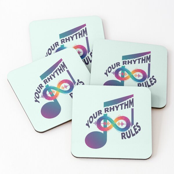 Item preview, Your Rhythm Rules Rainbow Music Infinity designed and sold by PixelQ.