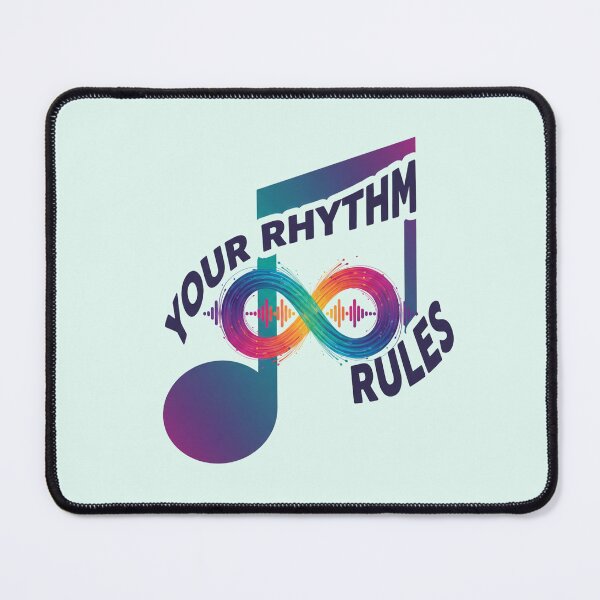 Item preview, Your Rhythm Rules Rainbow Music Infinity designed and sold by PixelQ.