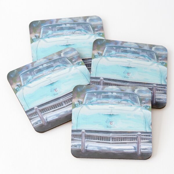Item preview,  1955 White Blue Ford Fairlane Skyliner X112 designed and sold by RichFrancoCars.