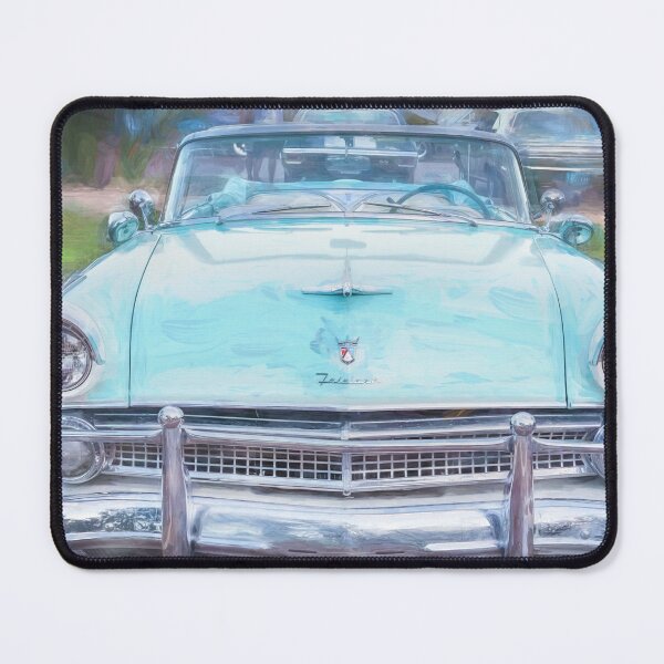 Item preview,  1955 White Blue Ford Fairlane Skyliner X112 designed and sold by RichFrancoCars.