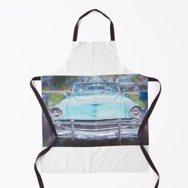 Item preview,  1955 White Blue Ford Fairlane Skyliner X112 designed and sold by RichFrancoCars.