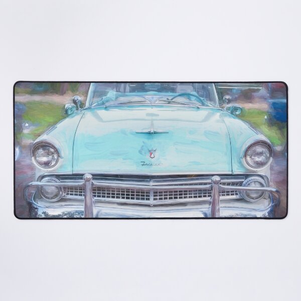 Item preview,  1955 White Blue Ford Fairlane Skyliner X112 designed and sold by RichFrancoCars.