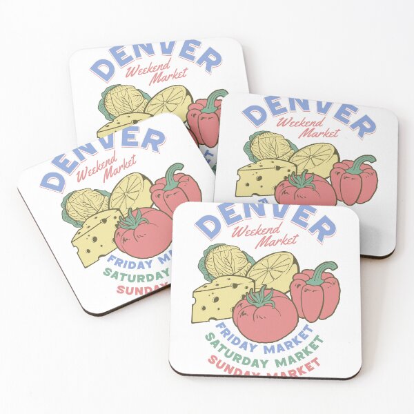 Item preview, Denver Weekend Market Fresh Food Illustration designed and sold by sazuii.