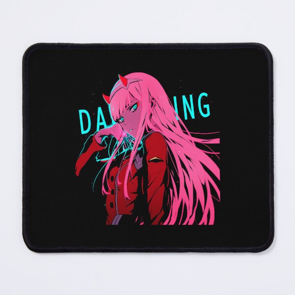 Item preview, Zero Two – Pink and Cyan Neon Glow Darling designed and sold by cathnbeltrane.