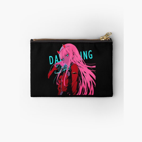 Item preview, Zero Two – Pink and Cyan Neon Glow Darling  designed and sold by cathnbeltrane.