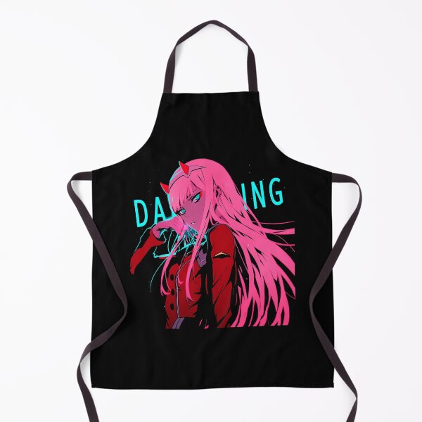 Item preview, Zero Two – Pink and Cyan Neon Glow Darling designed and sold by cathnbeltrane.