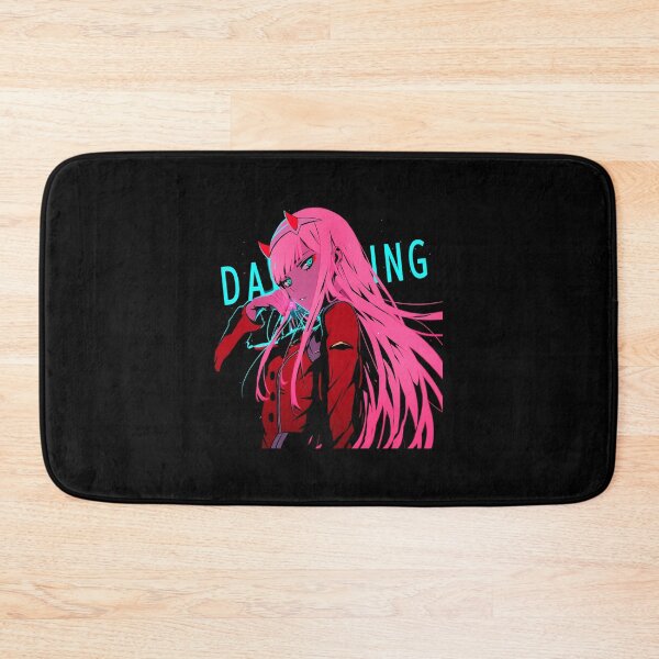 Item preview, Zero Two – Pink and Cyan Neon Glow Darling  designed and sold by cathnbeltrane.