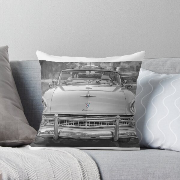 Item preview,  1955 White Blue Ford Fairlane Skyliner X113 designed and sold by RichFrancoCars.