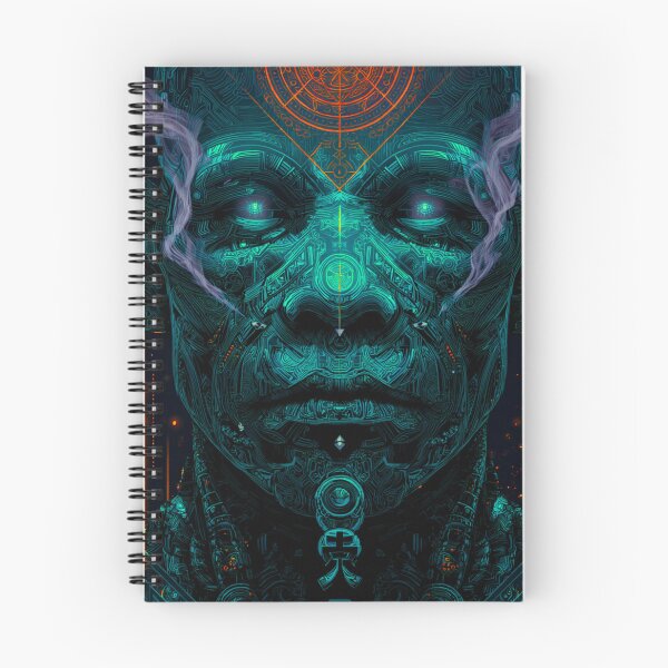 Item preview, Cyber Oracle Ritual Face designed and sold by DarkSpaceVibes.