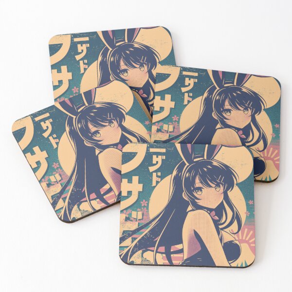 Item preview, Vintage Japanese Mai Bunny Girl Poster  designed and sold by AnimeArsenalPrints.