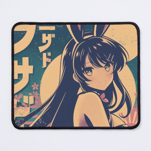 Item preview, Vintage Japanese Mai Bunny Girl Poster  designed and sold by AnimeArsenalPrints.