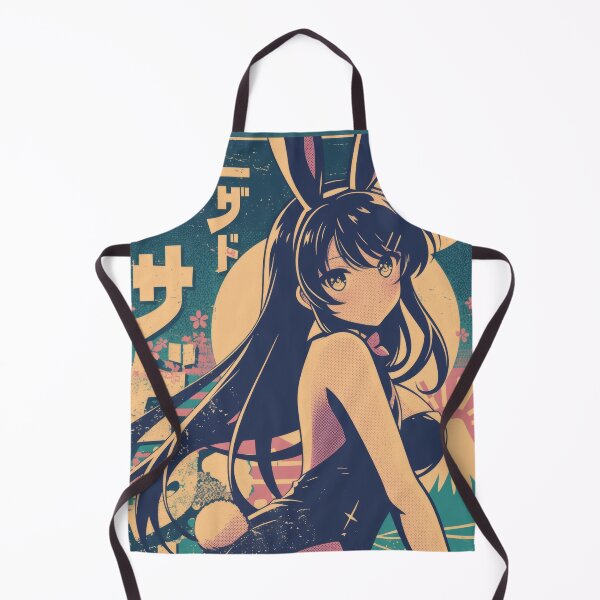 Item preview, Vintage Japanese Mai Bunny Girl Poster designed and sold by AnimeArsenalPrints.