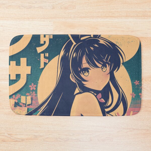 Item preview, Vintage Japanese Mai Bunny Girl Poster  designed and sold by AnimeArsenalPrints.