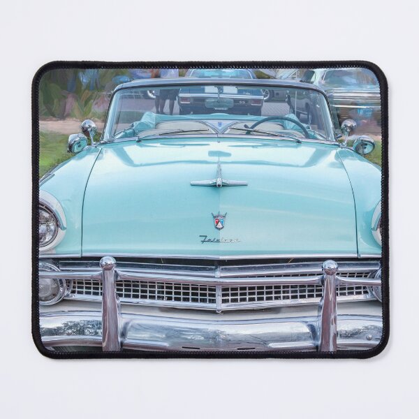 Item preview,  1955 White Blue Ford Fairlane Skyliner X114 designed and sold by RichFrancoCars.