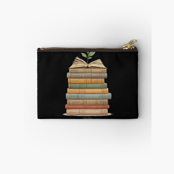 Item preview, 2026 Reading List Tracker - Bookish New Year Goal - Minimalist Library Art designed and sold by YvkafromPoland.