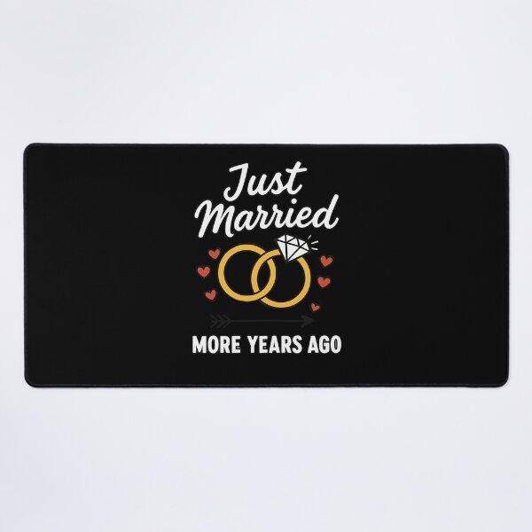 Item preview, Just Married More Years Ago – Funny Wedding Anniversary Rings designed and sold by w66aboo.