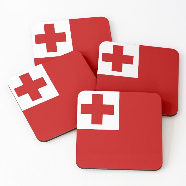 Item preview, Tonga National Flag Clean Design designed and sold by NTGUILTY.