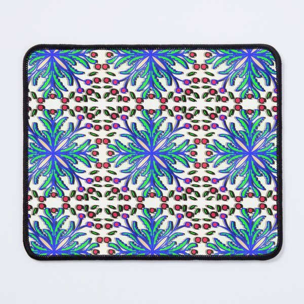 Item preview, "Swirling Floral Mandala with Dotted Orange Petals and Leaf Accents" designed and sold by nighttime1990.