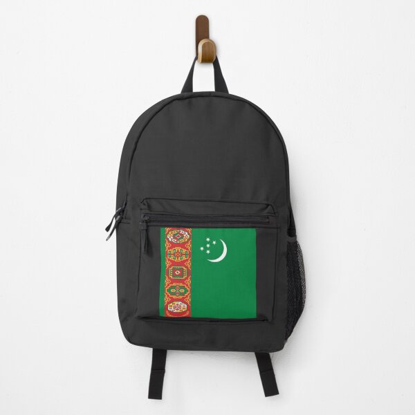 Item preview, Turkmenistan National Flag Detailed Design designed and sold by NTGUILTY.