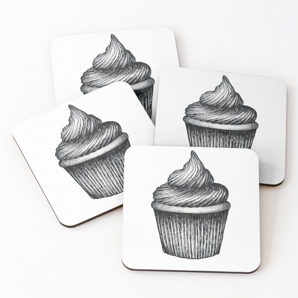 Item preview, Cupcake designed and sold by CabbageQueenArt.